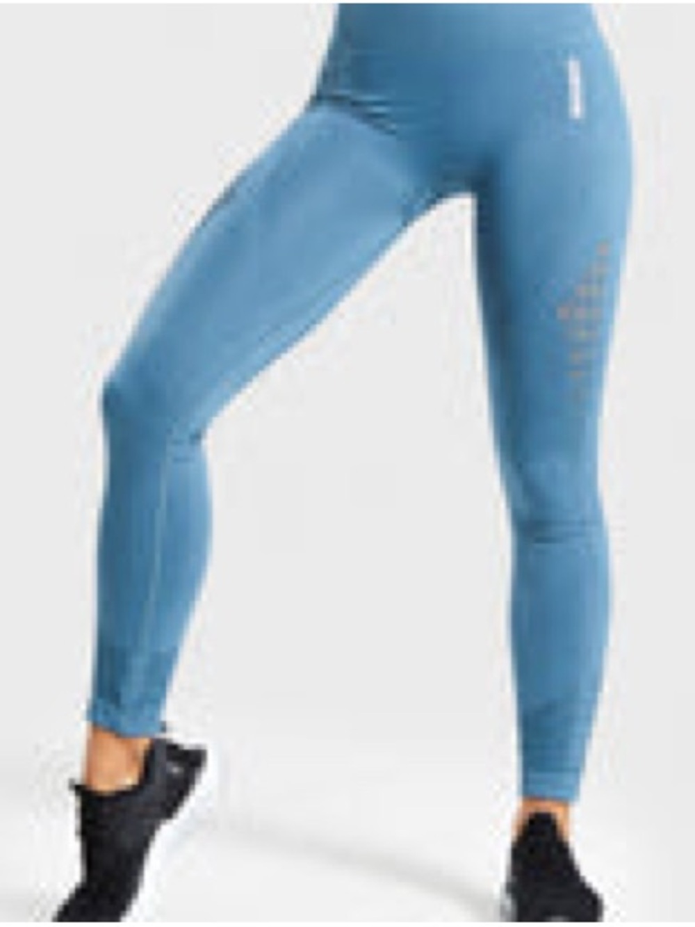 Gymshark Energy+ Seamless Leggings Blue Stone XL High Waisted Sculpt